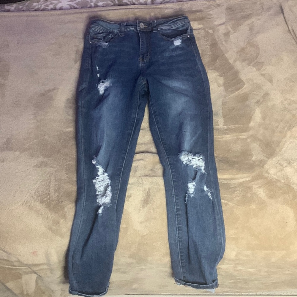 Womens ripped jeans